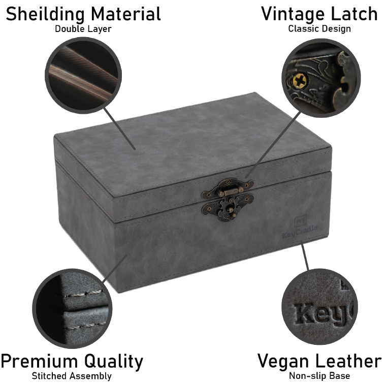 Faraday Box Car Key Signal Blocker Key Cradle